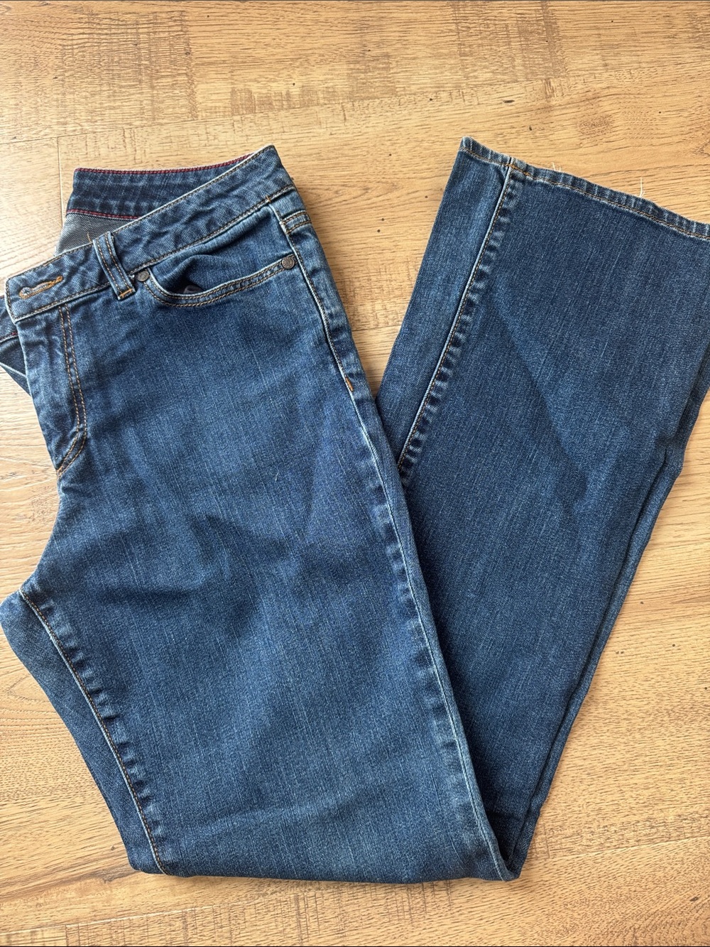 Talbots Dark Blue Flare Jeans